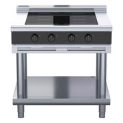 Waldorf Bold 900mm Electric Induction Cooktop Low Back Version - Leg Stand - INLB8400F-LS