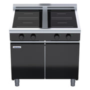 Waldorf Bold 900mm Electric Induction Cooktop Low Back Version - Cabinet Base - INLB8400R5-CD
