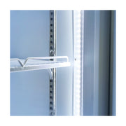 Thermaster Single Glass Door Colourbond Upright Drink Fridge 370L - LG-370P
