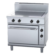 Waldorf 800 Series 900mm Electric Solid Top Convection Oven Range - RN8114EC