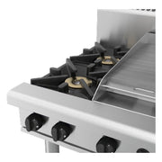 Waldorf 800 Series 600mm Gas Cooktop - Leg Stand - RN8403G-LS