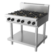 Waldorf 800 Series 900mm Gas Cooktop - Leg Stand - RN8600G-LS