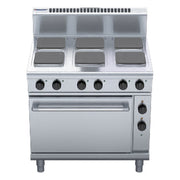 Waldorf 800 Series 900mm Electric Sealed Hobs Range Convection Oven - RN8610SEC