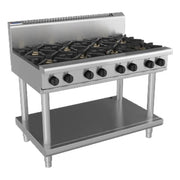 Waldorf 800 Series 1200mm Gas Cooktop - Leg Stand - RN8800G-LS