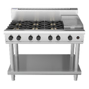 Waldorf 800 Series 1200mm Gas Cooktop - Leg Stand - RN8803G-LS