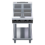 Waldorf Bold 600mm Electric Cooktop Sealed Hobs - Leg Stand - RNB8400SE-LS