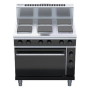 Waldorf Bold 900mm Electric Sealed Hobs Range Convection Oven - RNB8610SEC