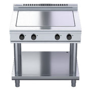 Waldorf 800 Series 900mm Electric Solid Top Low Back Version - Leg Stand - RNL8104E-LS