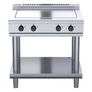 Waldorf 800 Series 900mm Electric Solid Top Low Back Version - Leg Stand - RNL8104E-LS