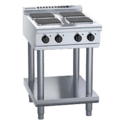 Waldorf 800 Series 600mm Electric Cooktop Sealed Hobs Low Back Version - Leg Stand - RNL8400SE-LS