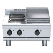 Waldorf 800 Series 600mm Electric Cooktop Low Back Version - Bench Model - RNL8403E-B