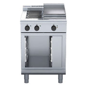 Waldorf 800 Series 600mm Electric Cooktop Low Back Version - Cabinet Base - RNL8403E-CB