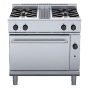 Waldorf 800 Series 750mm Gas Range Static Oven Low Back Version - RNL8510G