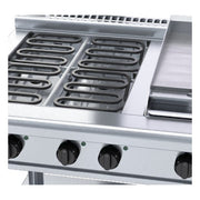 Waldorf 800 Series 900mm Electric Cooktop Low Back Version - Leg Stand - RNL8603E-LS