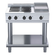 Waldorf 800 Series 900mm Electric Cooktop Low Back Version - Leg Stand - RNL8603E-LS