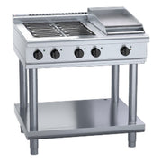 Waldorf 800 Series 900mm Electric Cooktop Low Back Version - Leg Stand - RNL8603E-LS