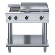 Waldorf 800 Series 900mm Electric Cooktop Low Back Version - Leg Stand - RNL8606E-LS