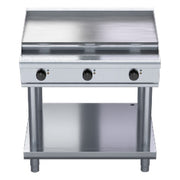 Waldorf 800 Series 900mm Electric Cooktop Low Back Version - Leg Stand - RNL8609E-LS