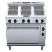 Waldorf 800 Series 900mm Electric Range Convection Oven Low Back Version - RNL8610SEC