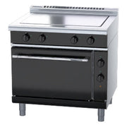 Waldorf Bold 900mm Electric Solid Top Static Oven Range Low Back Version - RNLB8114E