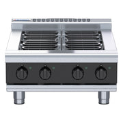 Waldorf Bold 600mm Electric Cooktop Low Back Version - Bench Model - RNLB8400E-B