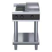 Waldorf Bold 600mm Electric Cooktop Low Back Version - Leg Stand - RNLB8403E-LS
