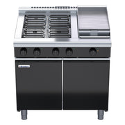 Waldorf Bold 900mm Electric Cooktop Low Back Version - Cabinet Base - RNLB8603E-CD