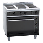 Waldorf Bold 600mm Electric Sealed Hobs Range Static Oven Low Back Version - RNLB8610SE