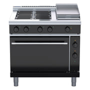 Waldorf Bold 900mm Electric Range Static Oven Low Back Version - RNLB8613E