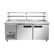 Thermaster Two Large Door Deluxe Sandwich Bar - SCB/18