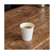 PakMax White 4oz Single Layer Hot Paper Cup - SLHPC-63-4W