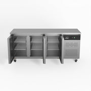 AG Commercial Three Door Worktop / Under Bench Fridge 600mm Depth 339L - SLX3100TN
