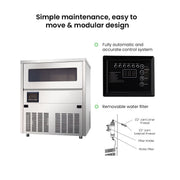 Blizzard Professional Ice Maker 80kg - SN-80C
