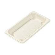 PakMax 6.5"*4.5"*0.8" Sugarcane Sushi Tray - ST-08