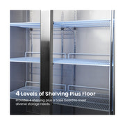 Thermaster Double Door Upright Display Fridge 1000L - SUCG1000