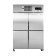 Thermaster Tropical 4 x Half Door SS Freezer - SUF1000