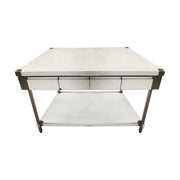 Modular Systems Stainless Steel Workbench with 4 Drawer Each Side 1800mm - SWBD10-1800