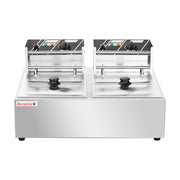 Benchstar Double Tank Electric Fryer - TEF-82KW
