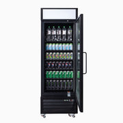 Bromic Upright Display Fridge 546L - 1 Door - Flat Glass - Lightbox - UC0550GDL-NR