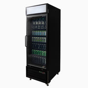 Bromic Upright Display Fridge 546L - 1 Door - Flat Glass - Lightbox - UC0550GDL-NR