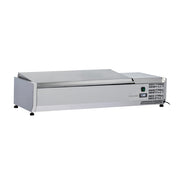 Anvil 1200 Stainless Steel Lid Refrigerated Ingredient Well - VRX1200S