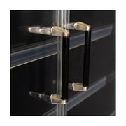 Bromic Semi Vertical Display Fridge - 2500mm - 4 Doors - Hinged - SVM2500HD-NR