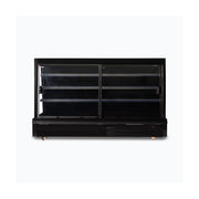 Bromic Semi Vertical Display Fridge - 2500mm - 4 Doors - Sliding - SVM2500SD-NR