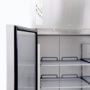 Bromic Upright Freezer - 1300L - 2 Doors - Stainless Steel - UF1300SDF-NR-1