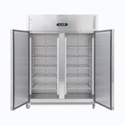 Bromic Upright Freezer - 1300L - 2 Doors - Stainless Steel - UF1300SDF-NR-1