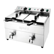 Apuro Double Induction Fryer 2x8L - CT012-A