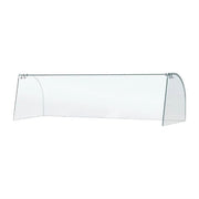 Polar Curved Glass Sneeze Guard Assembly for CT395 - FT284