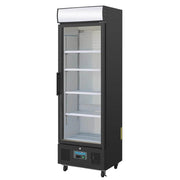Polar G-Series 1 Door Upright Display Fridge 368L Black - GH427-A