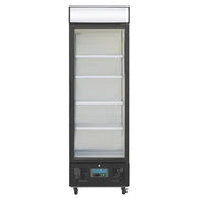 Polar G-Series 1 Door Upright Display Fridge 368L Black - GH427-A