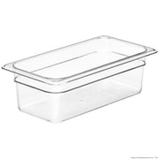 FED Clear Poly 1/3 x 100 mm Gastronorm Pan